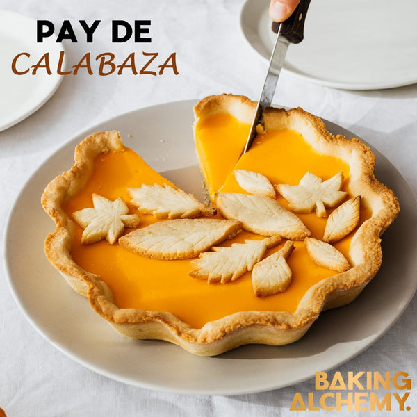 ¡Delicioso Pay de Calabaza! con base de galletas.