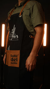 Mandil Baking Alchemy | Para hornear y la cocina, hecho de gabardina