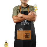 Mandil Baking Alchemy | Para hornear y la cocina, hecho de gabardina